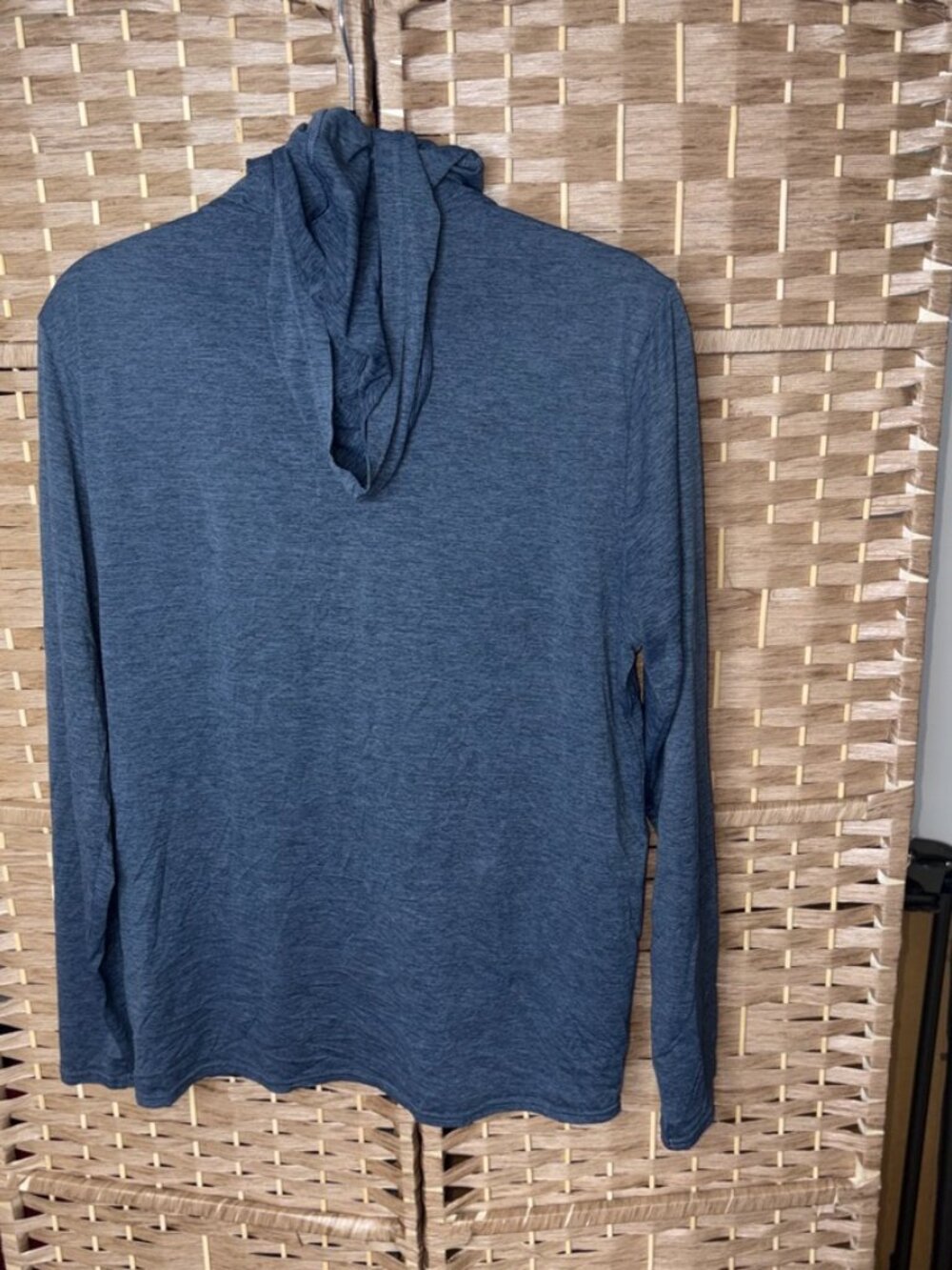 Adult Patagonia Capilene Cool Daily Heathered Navy Hoodie Performance Outdoor M